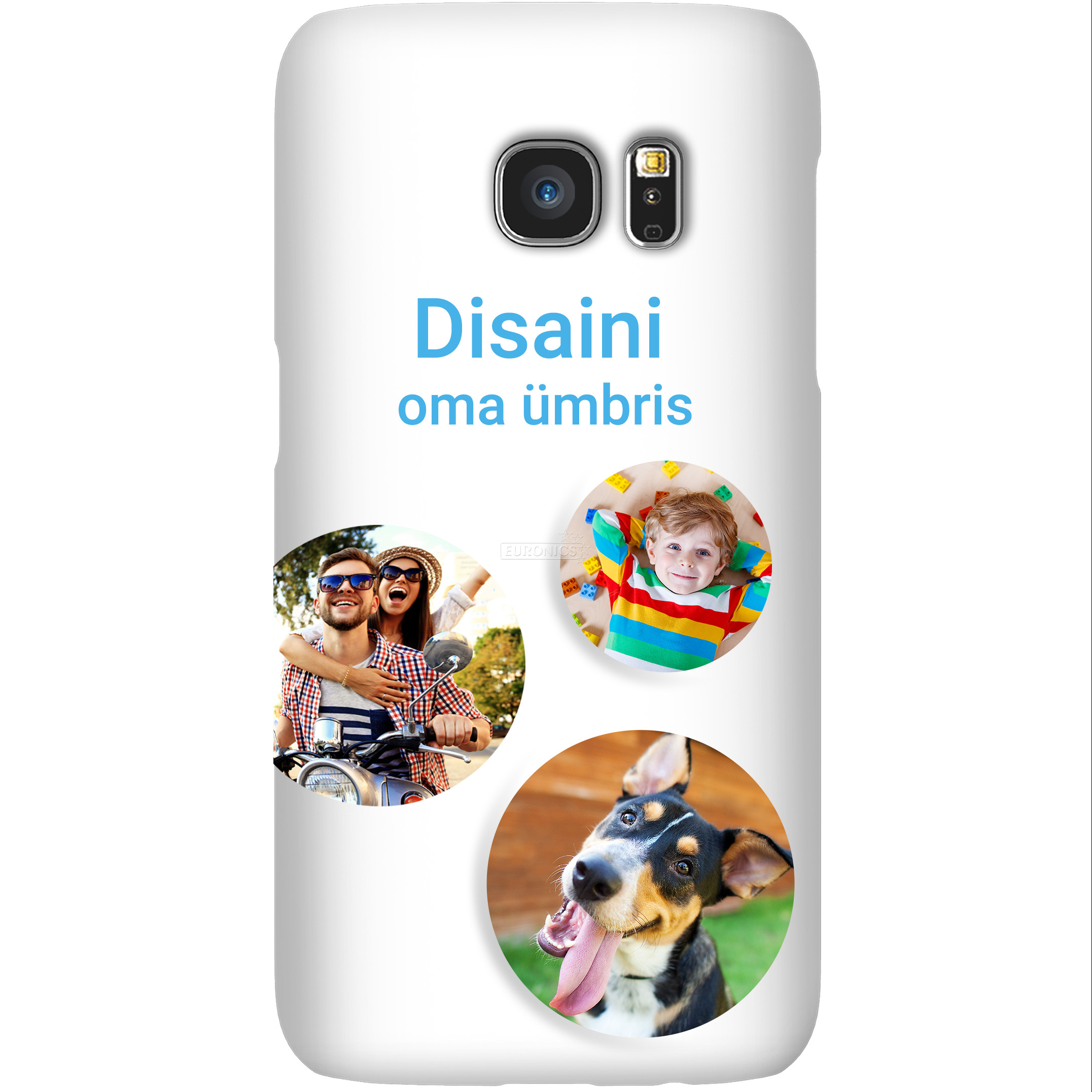 Personalized Galaxy S7 glossy case / Snap