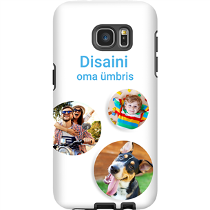 Personalized Galaxy S7 Edge glossy case / Tough