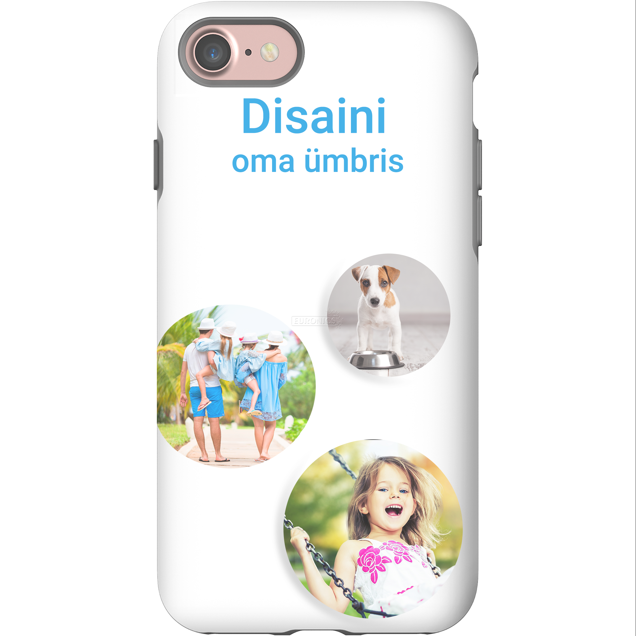 Disainitav iPhone 7 matt ümbris / Tough