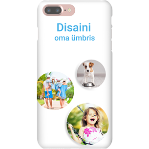 Personalized iPhone 7 Plus glossy case / Snap