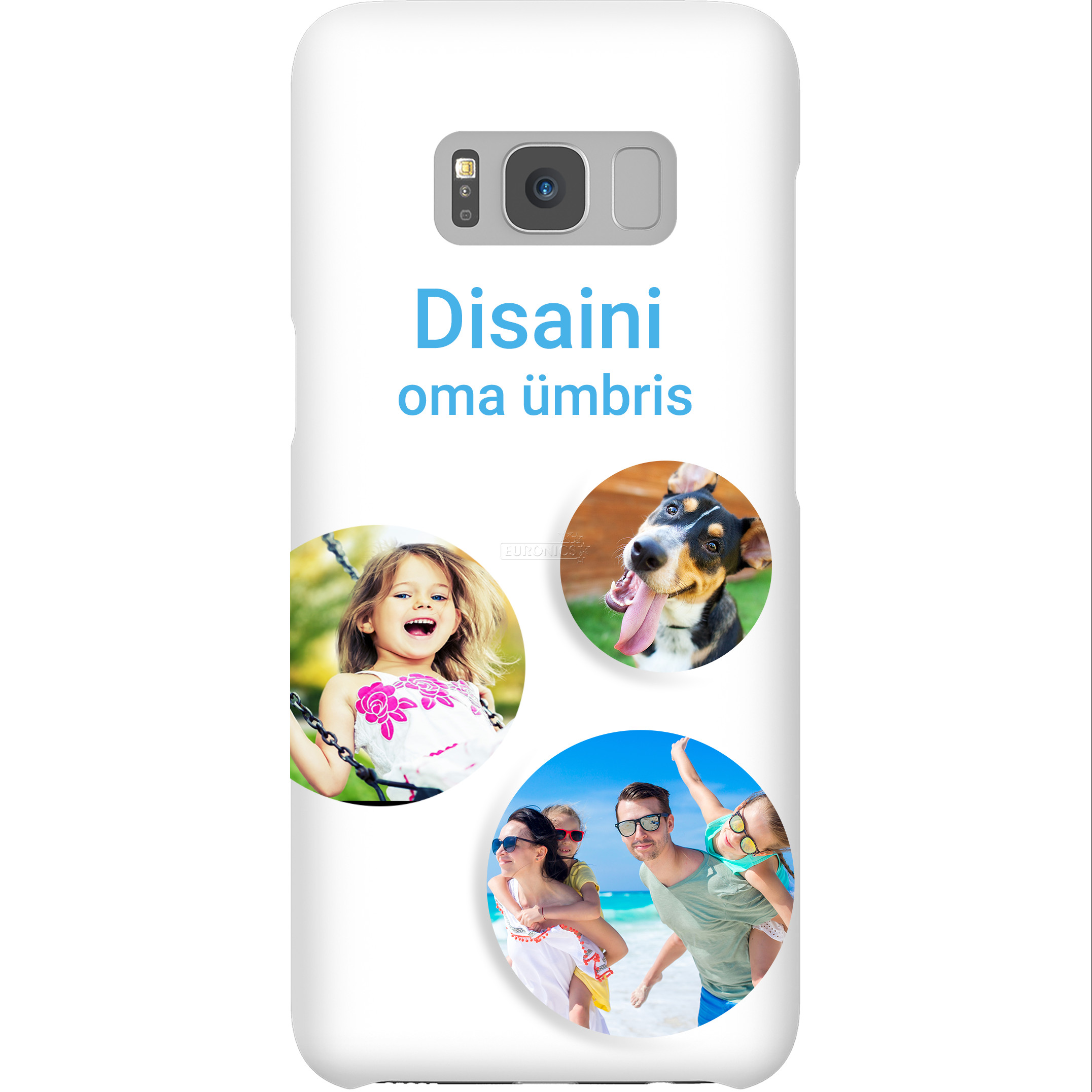 Disainitav Galaxy S8 läikiv ümbris / Snap