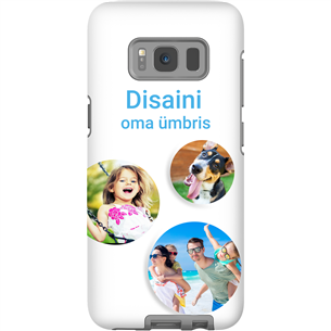 Personalized Galaxy S8 glossy case / Tough