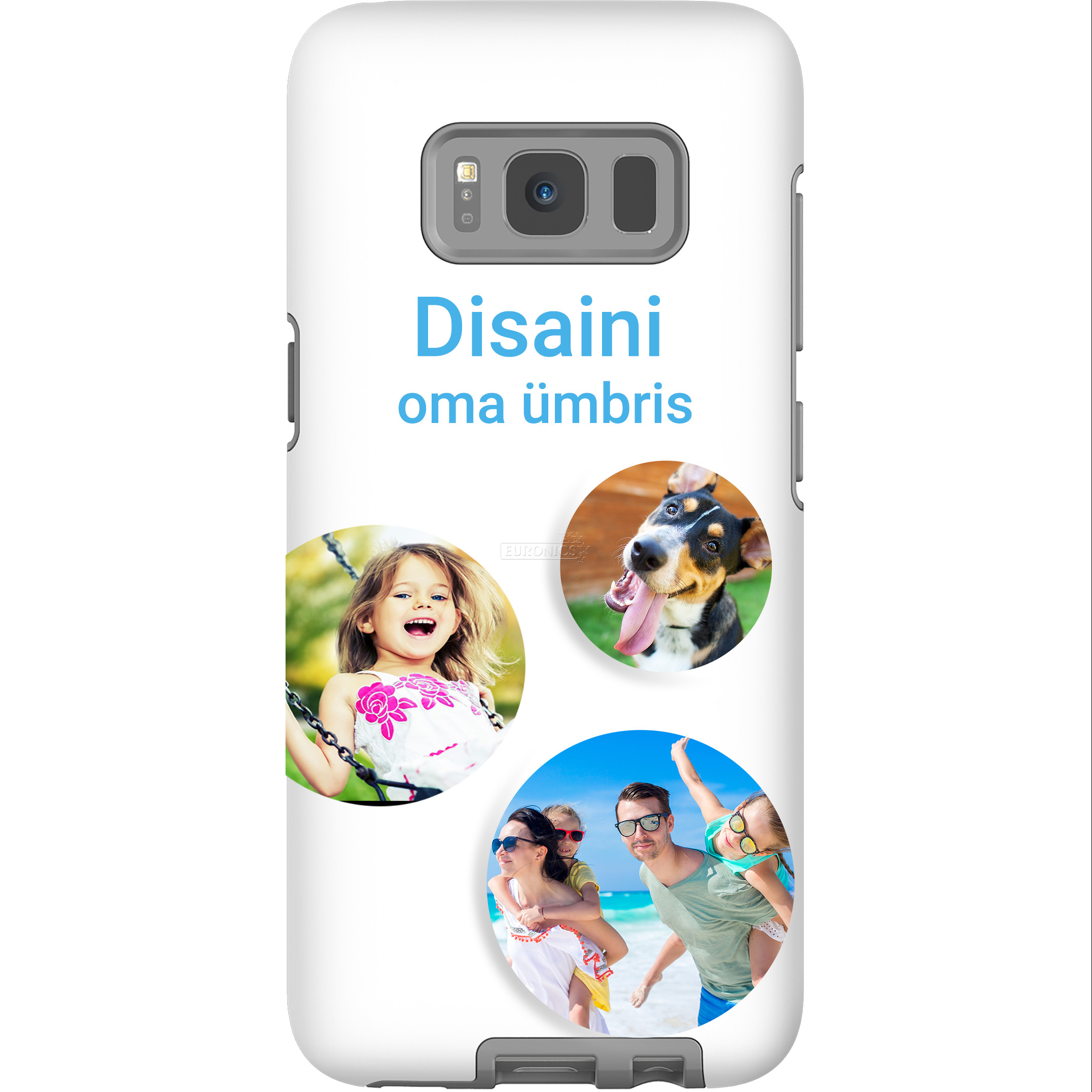 Disainitav Galaxy S8 läikiv ümbris / Tough