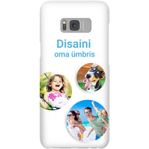 Personalized Galaxy S8+ glossy case / Snap