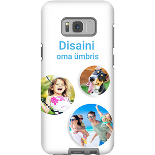 Disainitav Galaxy S8+ läikiv ümbris / Tough