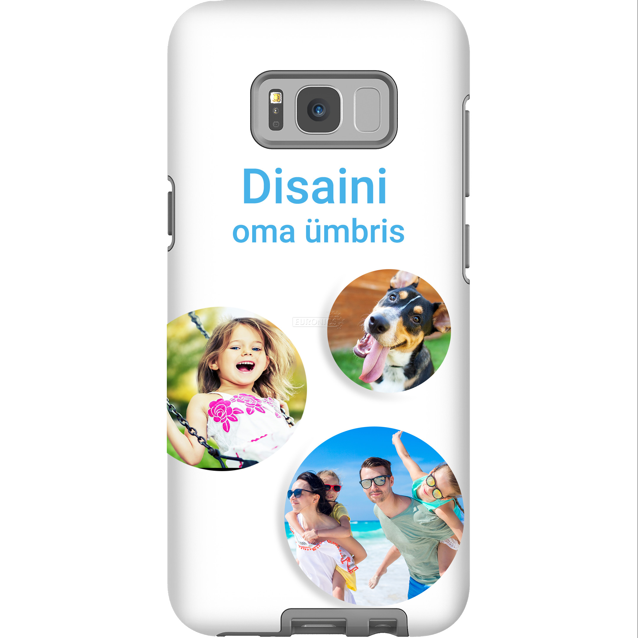 Disainitav Galaxy S8+ läikiv ümbris / Tough