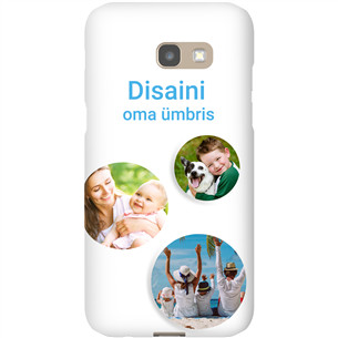 Чехол с заказным дизайном для Galaxy A3 (2017) / Snap (глянцевый)