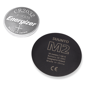 Battery replacement kit for Suunto M2 / black