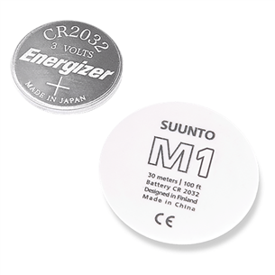 Battery replacement kit for Suunto M1