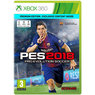 Xbox 360 game Pro Evolution Soccer 2018