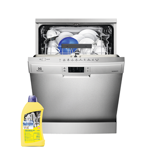 Dishwasher Electrolux (13 place settings) + dishwashing gel Sanitec