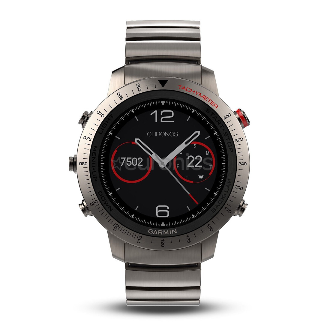 Spordi-ja matkakell Garmin FENIX CHRONOS Titanium