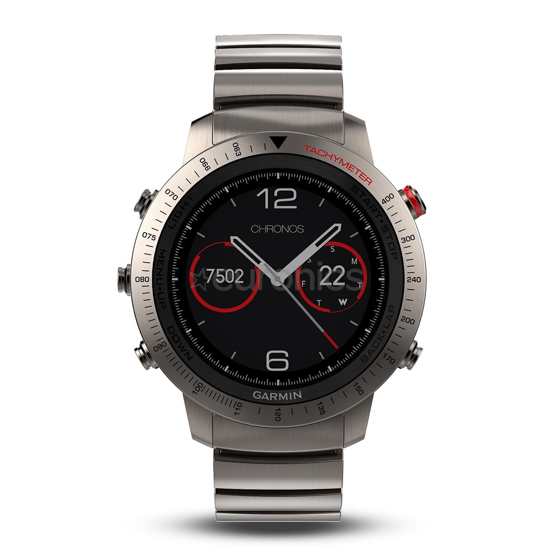 Spordi-ja matkakell Garmin FENIX CHRONOS Titanium