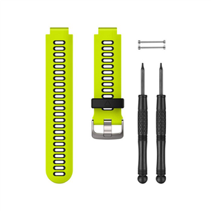 Сменные ремешки для смарт-часов Garmin Forerunner 735XT (желтый / черный)