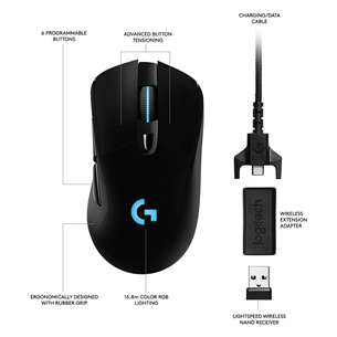 Juhtmevaba hiir Logitech G703