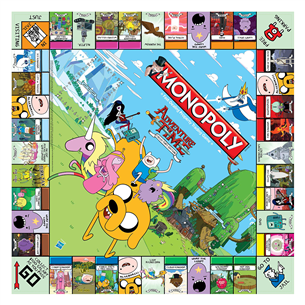 Lauamäng Monopoly - Adventure Time