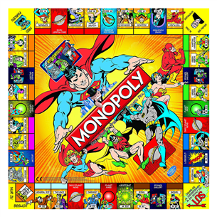 Board game Monopoly - DC Comics