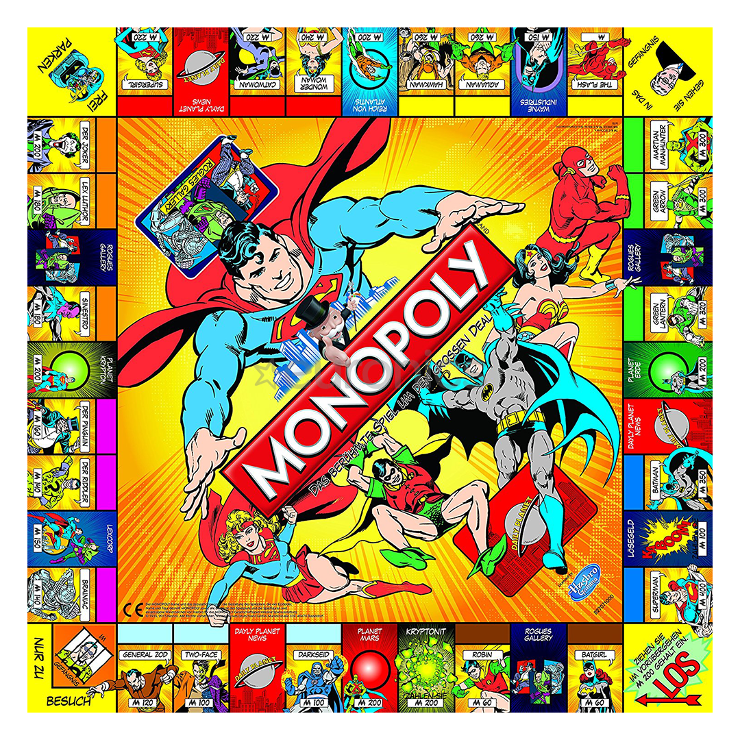 Lauamäng Monopoly - DC Comics