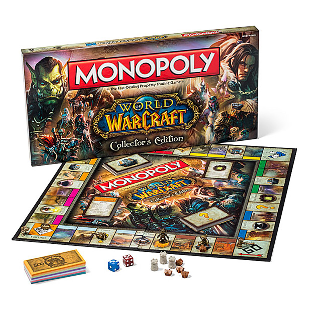 Board game Monopoly - World of Warcraft