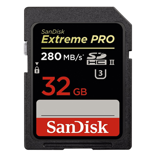 SDHC mälukaart SanDisk Extreme PRO (32 GB)