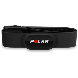 Polar H10, M-XXL, must - Pulsivöö