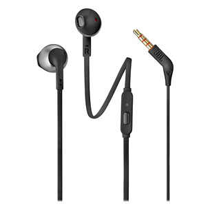 JBL Tune 205, black/silver - In-ear Headphones JBLT205BLK