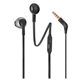JBL Tune 205, black/silver - In-ear Headphones
