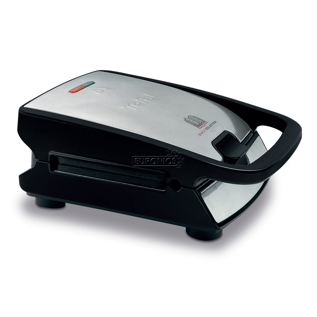 Tefal Snack Collection, 700 W, black/inox - Sandwich toaster with removable plates