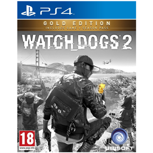 Игра для PlayStation 4, Watch Dogs 2 Gold Edition