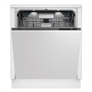 Beko, internal lighting, 14 place settings - Built-in Dishwasher