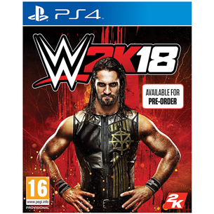 PS4 game WWE 2K18
