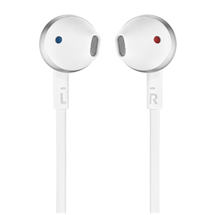 JBL Tune 205, white/silver - In-ear Headphones