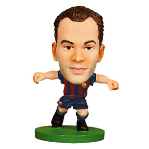 Figurine Andres Iniesta FC Barcelona, SoccerStarz