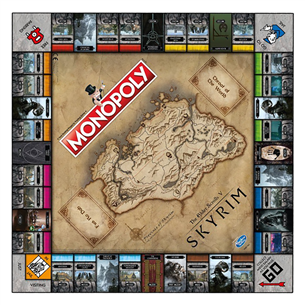 Board game Monopoly - Skyrim