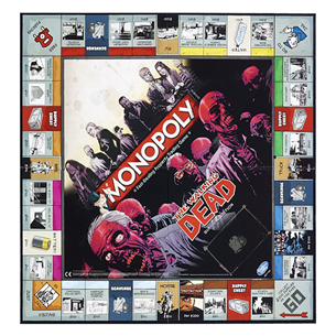 Board game Monopoly - The Walking Dead