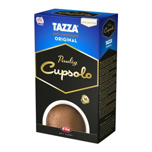 Cacao capsules Tazza Hot Chocolate Cupsolo, Paulig