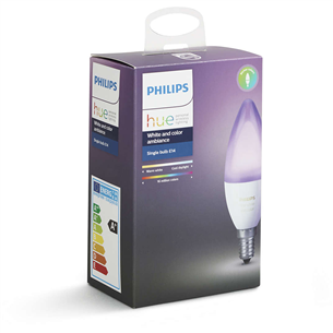 Philips Hue bulb White and Color Ambiance (E14)