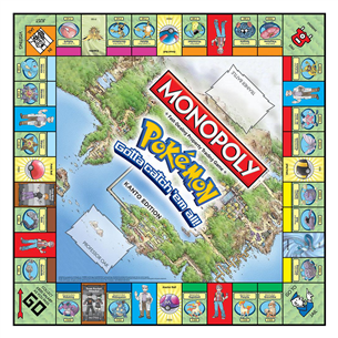 Lauamäng Monopoly - Pokémon