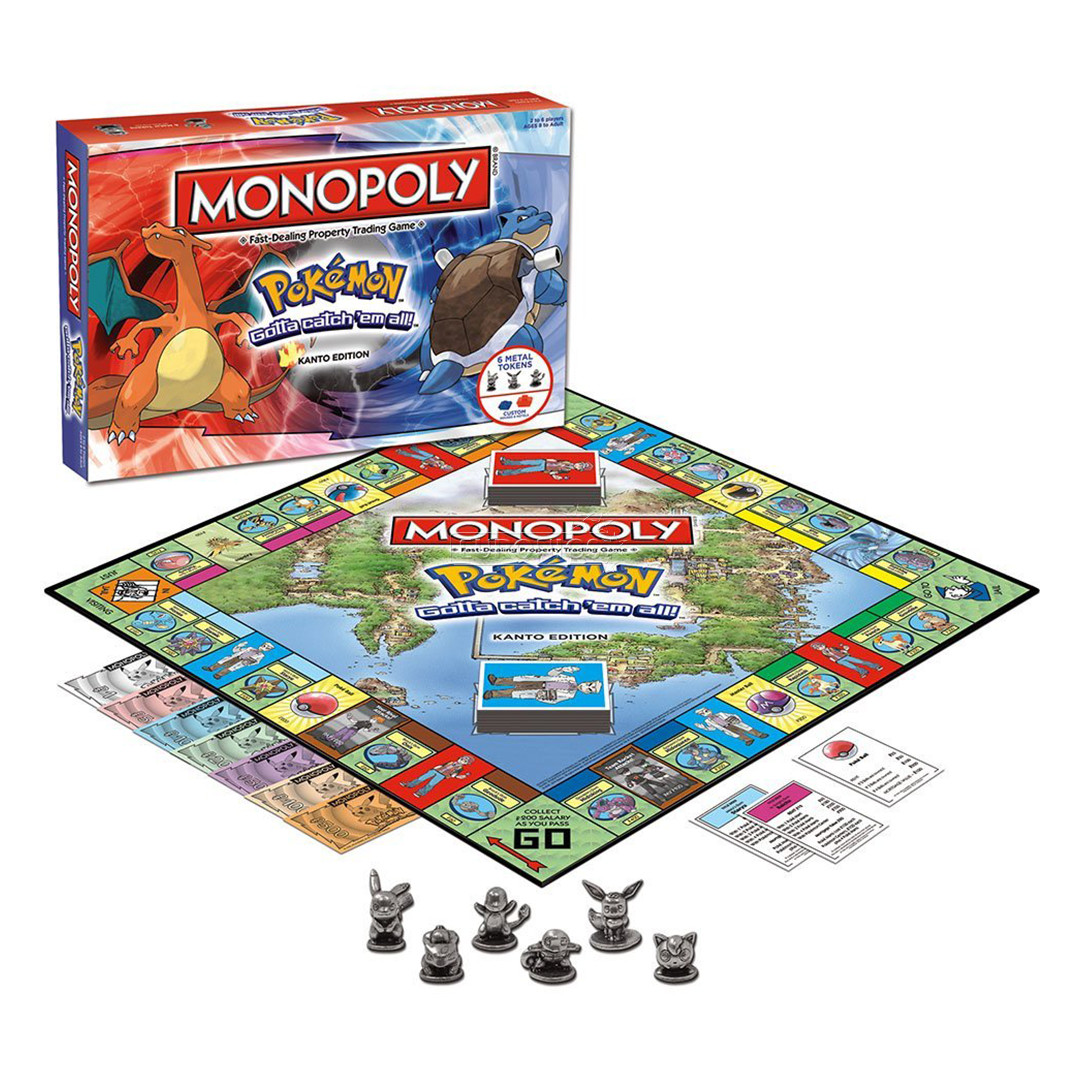 Lauamäng Monopoly - Pokémon