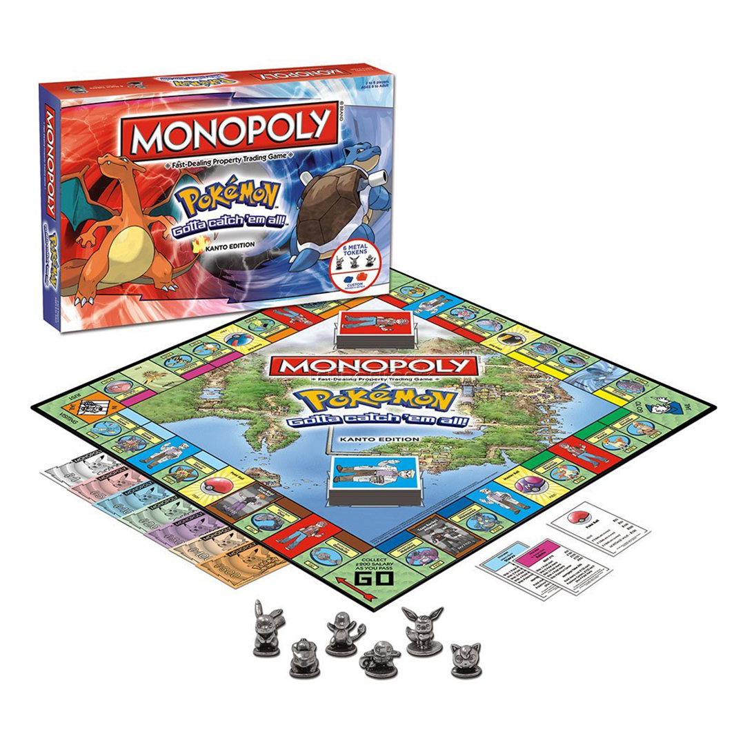 Настольная игра Monopoly - Pokémon