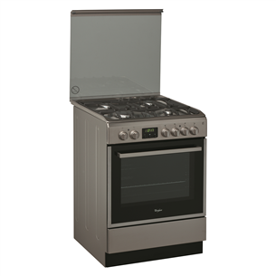 Gas cooker with electric oven Whirlpool / 60 cm