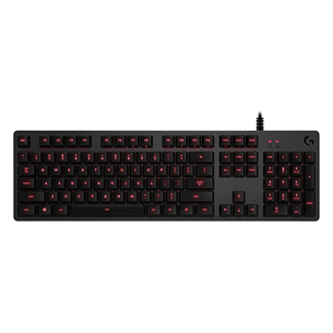 Logitech G413 Romer-G, RUS, black - Mechanical Keyboard 920-008309