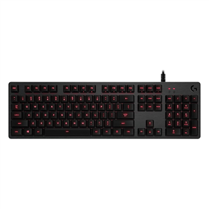 Logitech G413 Romer-G, RUS, must - Mehaaniline klaviatuur