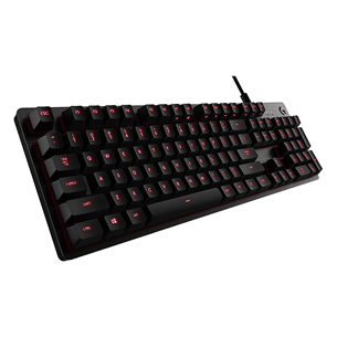 Logitech G413 Romer-G, RUS, must - Mehaaniline klaviatuur