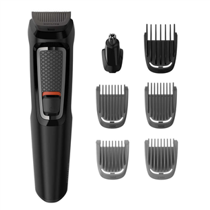 Philips Multigroom series 3000, 7-in-1, black - All-in-one trimmer