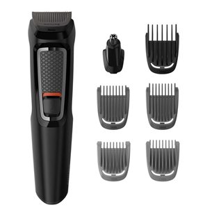 Philips Multigroom 3000 Series, 7 в 1, черный - Мультитриммер