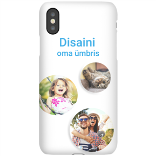 Personalized iPhone X glossy case / Snap