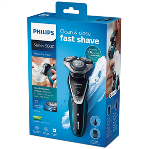 Бритва Wet and dry Series 5000, Philips