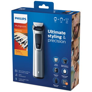 Beard trimmer Multigroom 7000 series 14 in 1, Philips