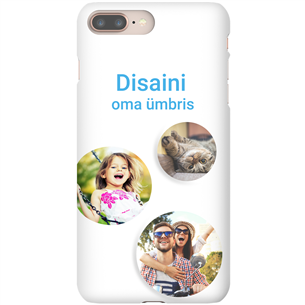 Personalized iPhone 8 Plus glossy case / Snap